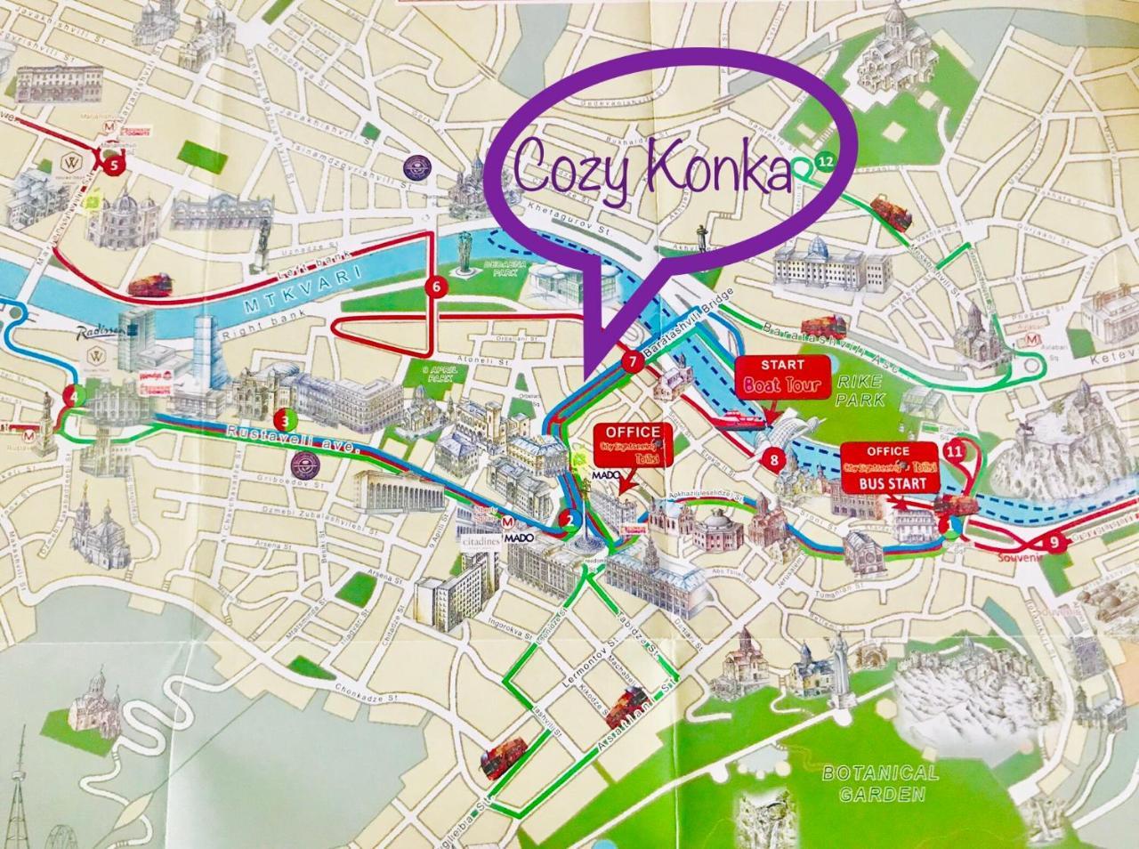 Cozy Konka Apartments Tbilisi Esterno foto